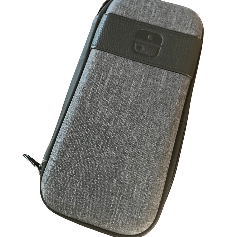 Sleek Gray and Black Nintendo Switch Case